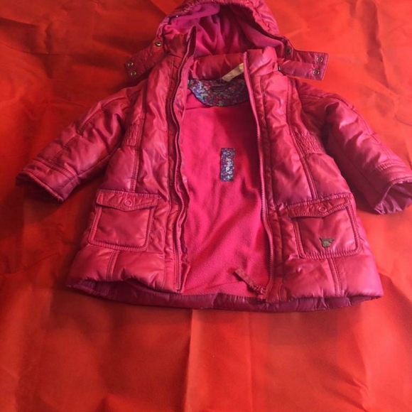 Original Mexx  pink, water resistant kids Jacket. - Picture 2 of 3